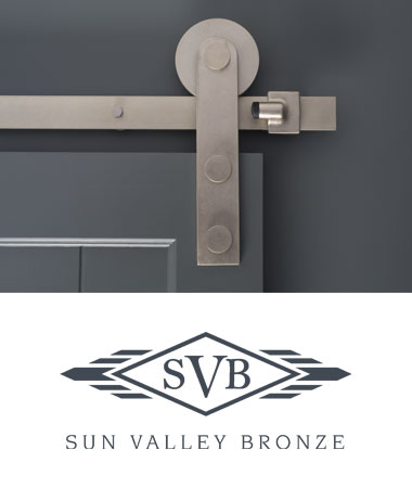 Sun Valley Bronze Barn Door Hardware