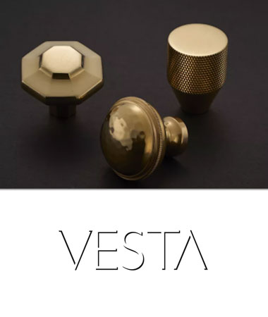Vesta Cabinet Handles + Knobs + Pulls