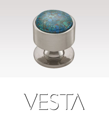 Vesta Crystal Hardware