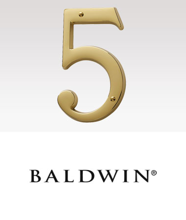 Baldwin House Numbers