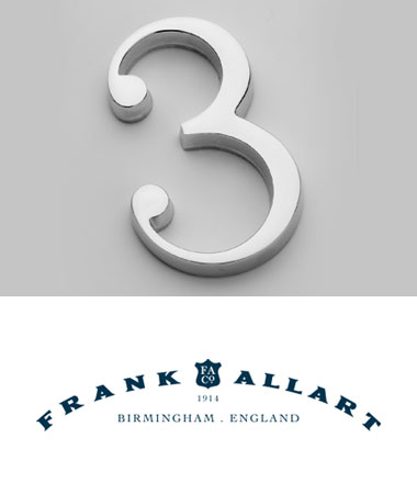 Frank Allart House Numbers