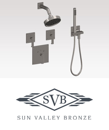 Sun Valley Bronze Shower Handles