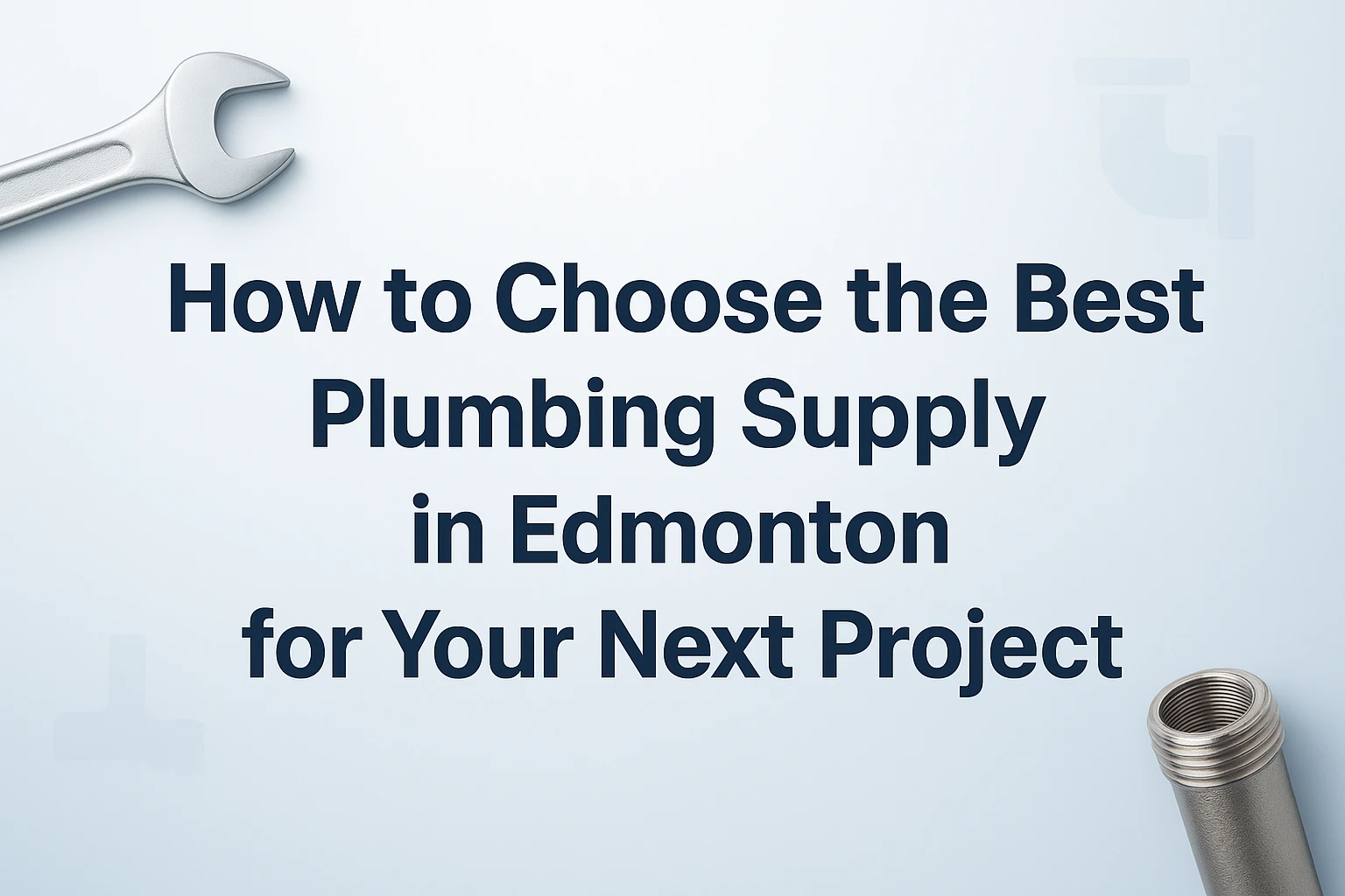 plumbing supply edmonton